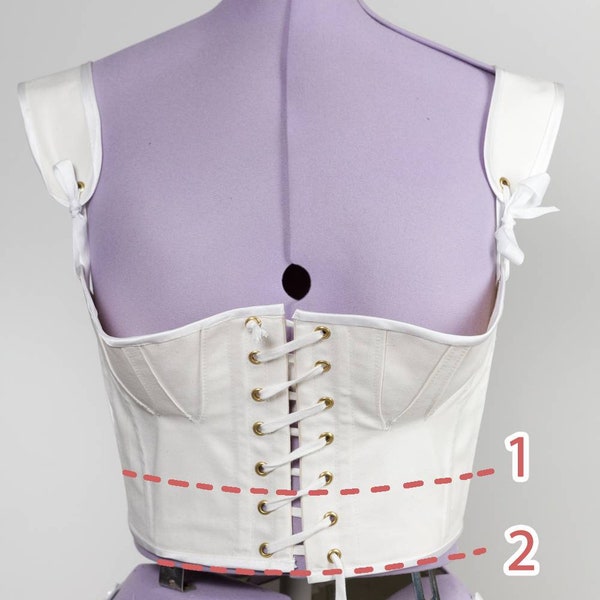Regency Short Stays Jane Austen, Custom Sized