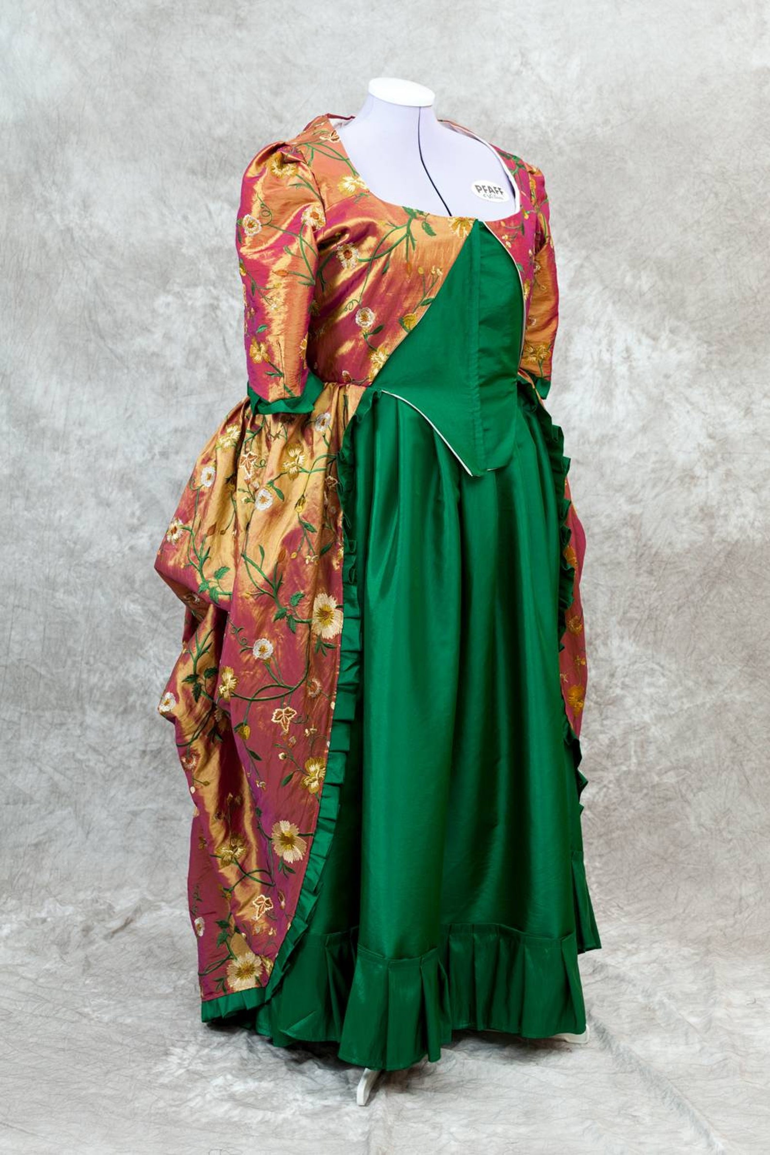 Robe L'anglaise Polonaise Rococo Dress Custom Sized - Etsy