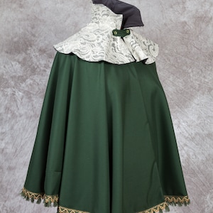 Victorian Cape with a bow, custom made
