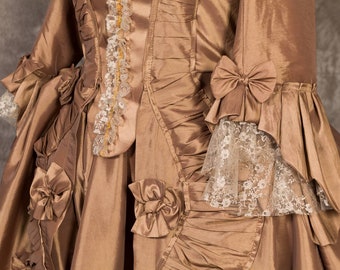 Robe a la francaise Rococo Dress Saque Kleid Custom Sized