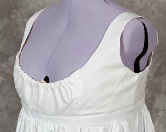 Regency Bodiced Petticoat Jane Austen 1805-1840 Größe S-XXL, Maßanfertigung