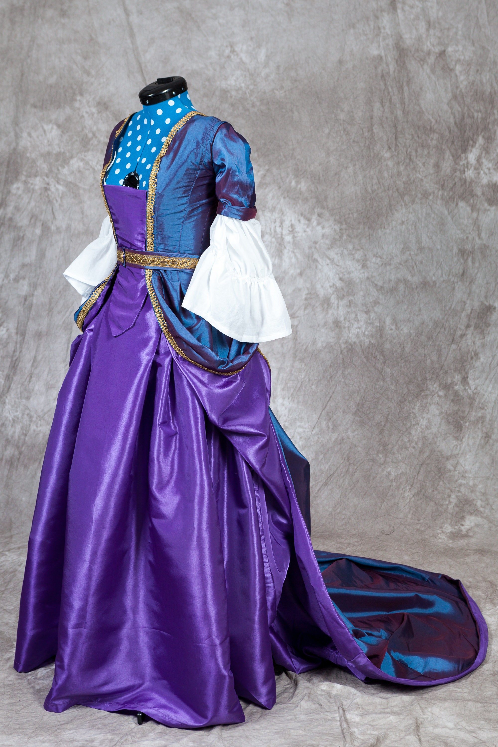 mantua dress Mantua Dress Louis XIV 17. Century , Custom Sized