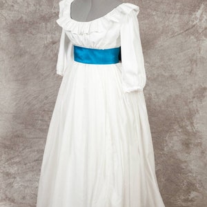 Robe a la Chemise Robe a la Reine  Rococo Dress Georgian 1780-1800 Custom Sized