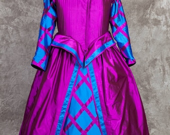 Elizabethan Dress 16th Century, custom sized