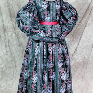 Romantic Era Dress, Size S-XXL, custom made