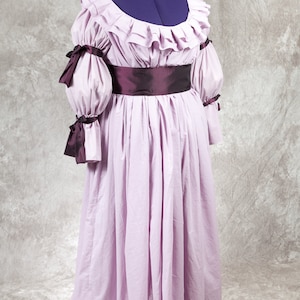 Robe a la Chemise Robe a la Reine  Rococo Dress Georgian 1780-1800 Custom Sized