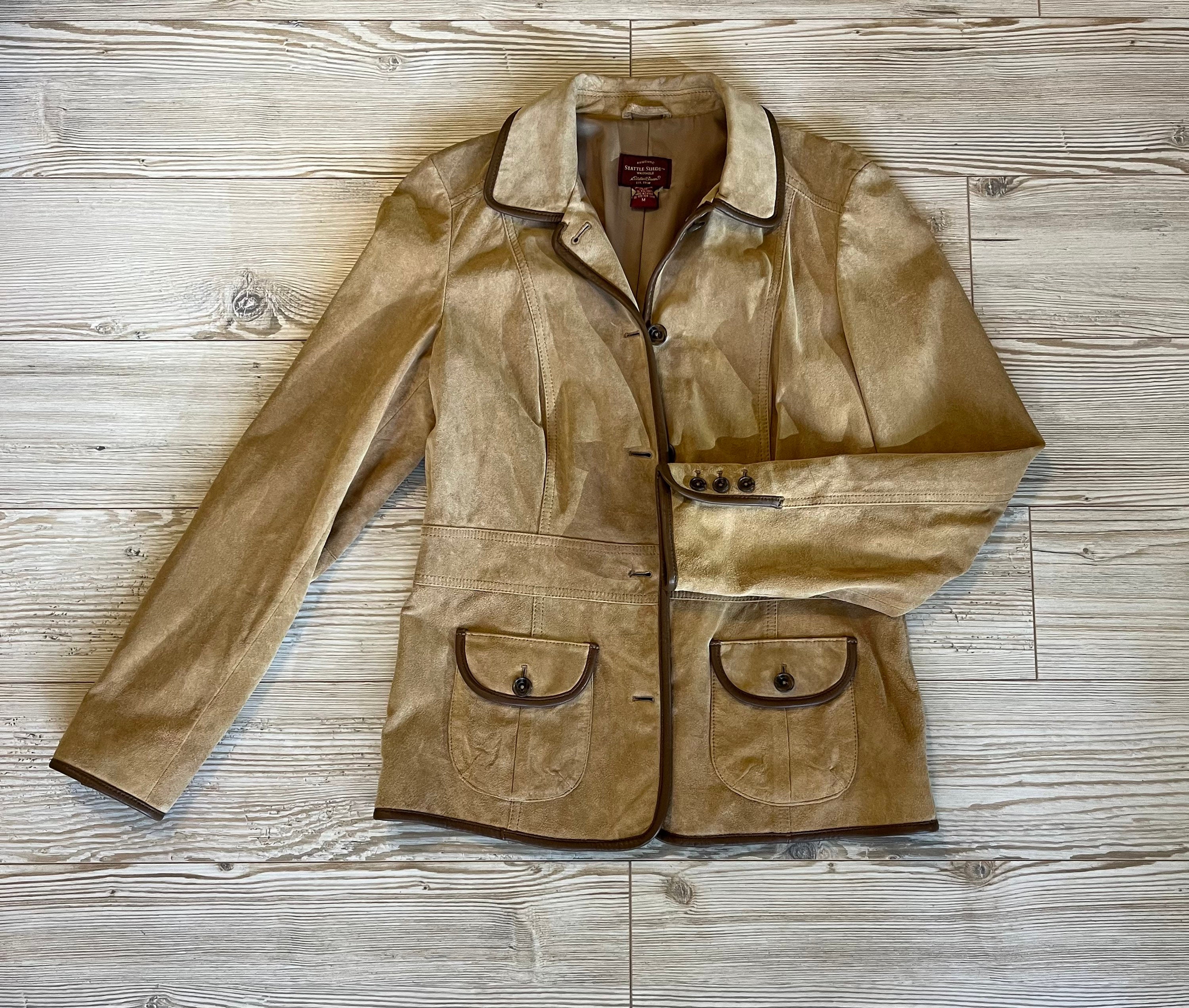 Seattle Suede Jacket - Etsy