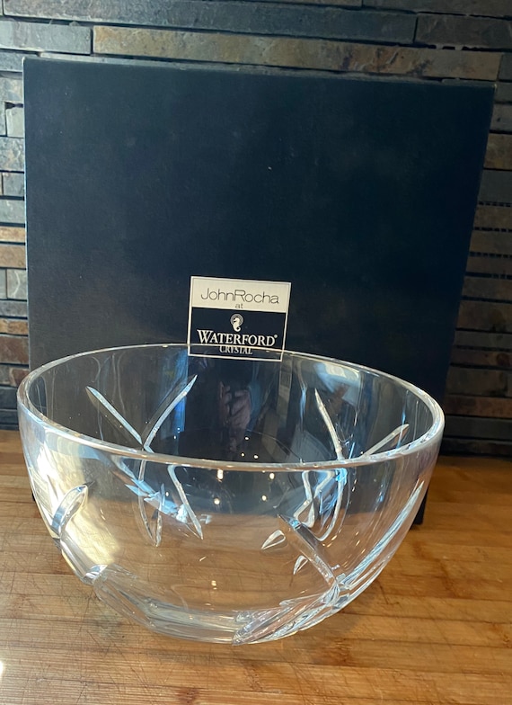 Waterford Crystal John Rocha Waterford Bowl Crystal Bowl Etsy