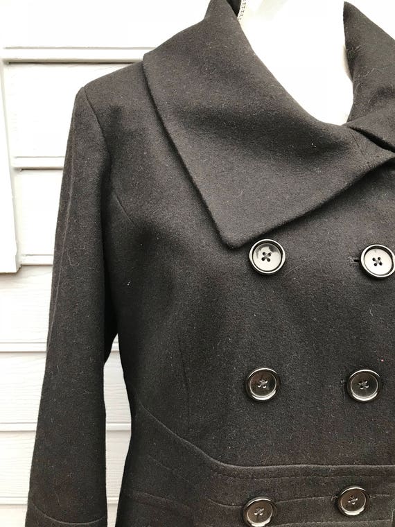 Vintage Anne Klein Wool Coat, 1990's Vintage Anne… - image 3