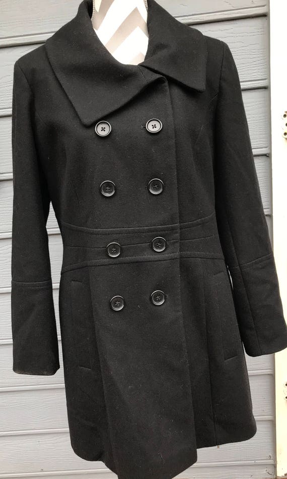 Vintage Anne Klein Wool Coat, 1990's Vintage Anne… - image 1