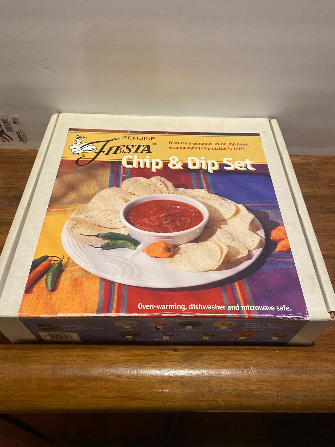 Vintage Fiesta Chip and Dip Set Yellow Fiesta Collectible Etsy