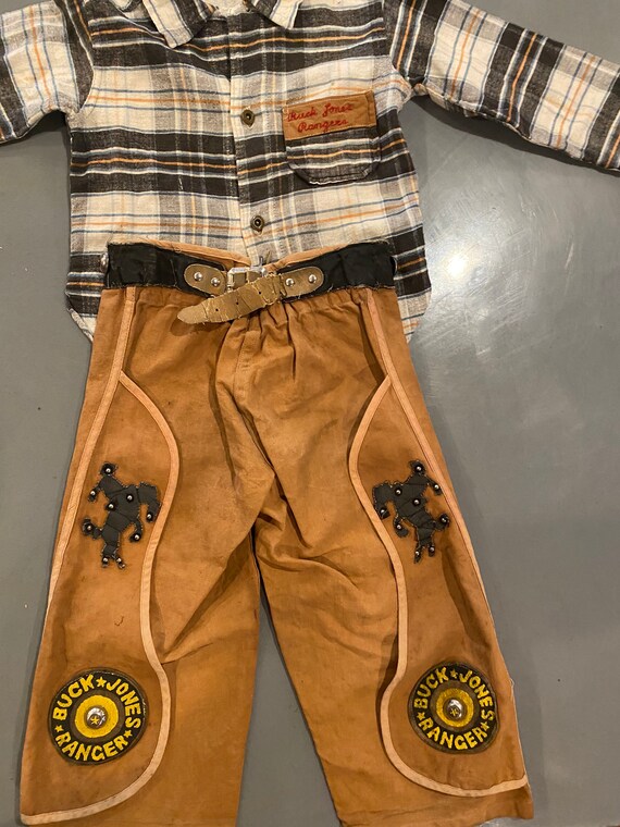 Buck Jones Ranger Outfit, 1930’s Boy’s Costume, Vi
