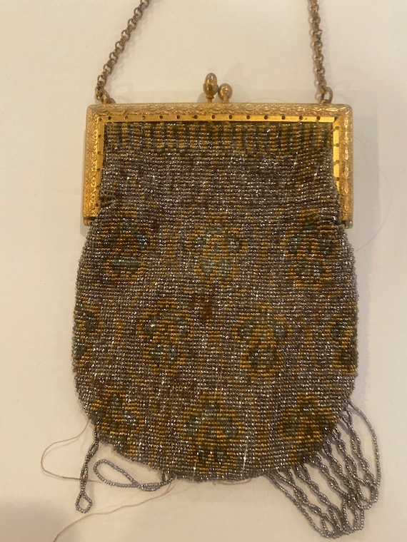 Antique Micro Beaded Purse, Antique, Antique Eveni