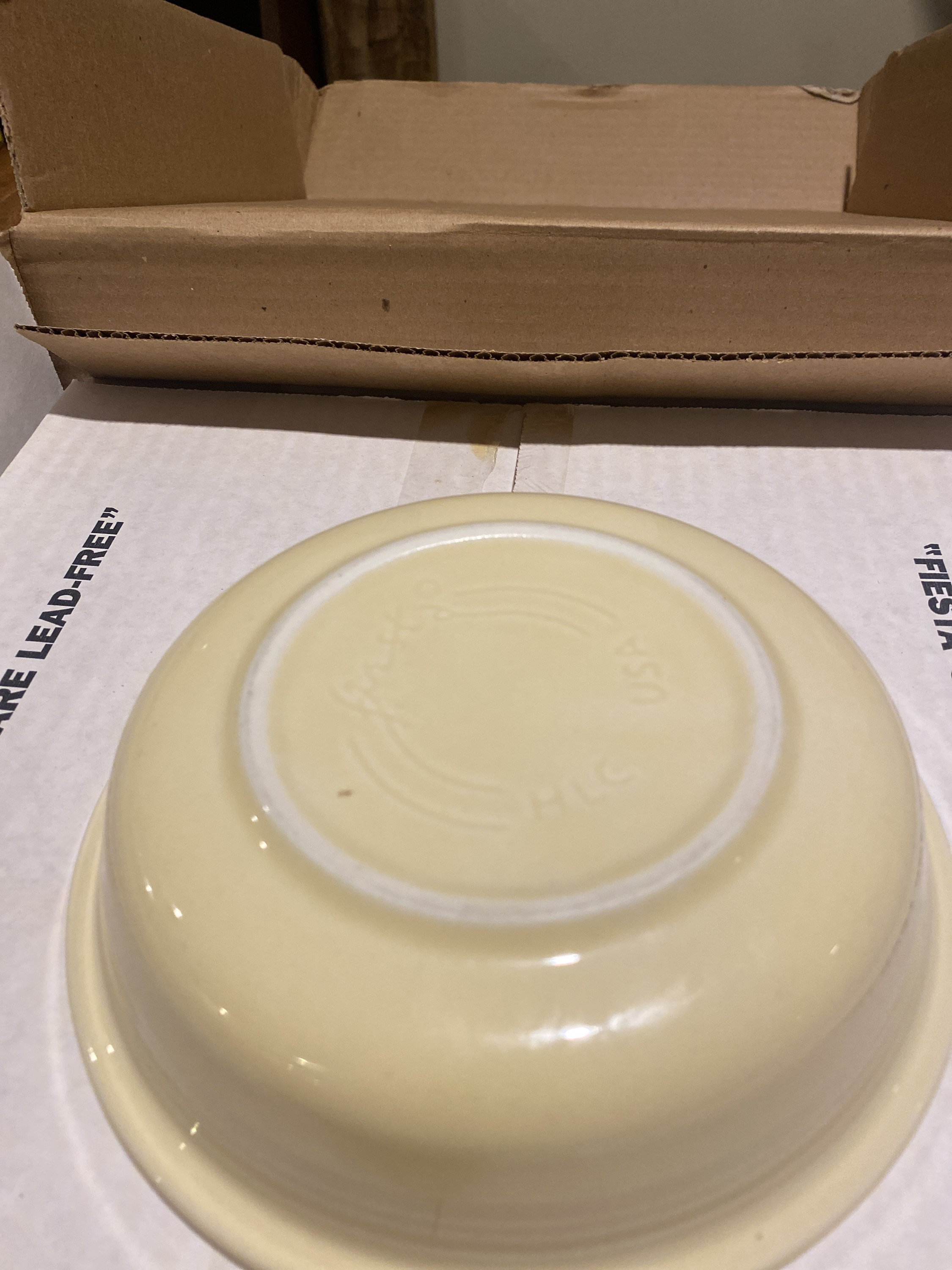 Vintage Fiesta Chip and Dip Set Yellow Fiesta Collectible Etsy