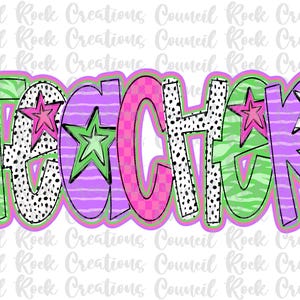 Lehrer png, Bunt, Kariert, Zebradruck, Dalmatiner Punkte, Handgeschrieben, Schule, Digitale Datei, Sublimation, DTF