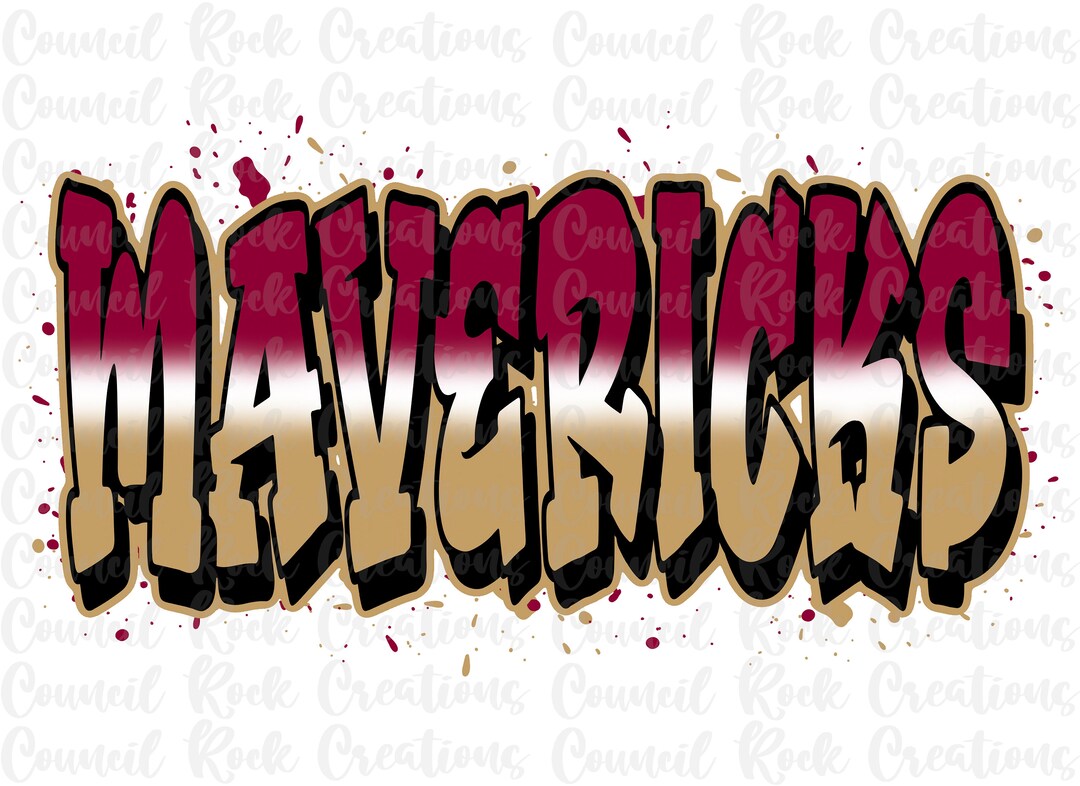 mavericks graffiti jersey