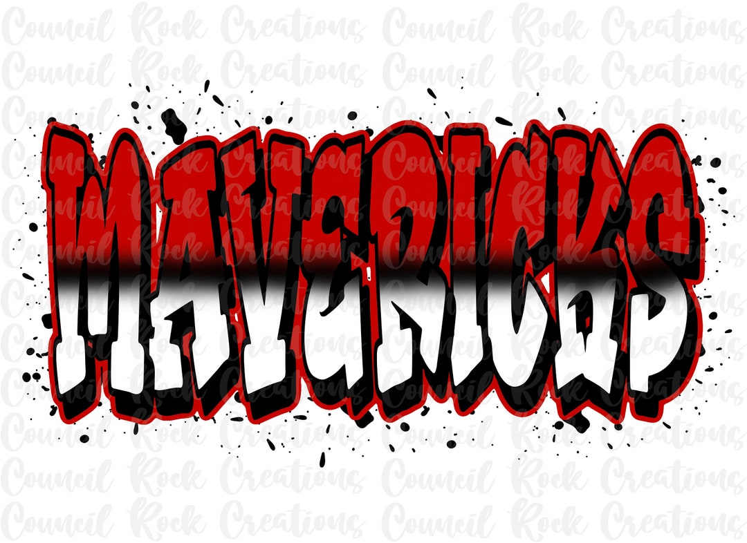 mavericks graffiti jersey