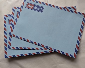 Vintage air mail envelopes