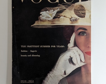 Vogue UK June 1962 Original Vintage Fashion Magazine - Etsy UK