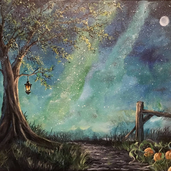 Late Summer's eve - Wall art fine art Original painting by U.S. artist Greg Gilreath