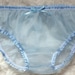 Made to Order..See through Organza/ chiffon SISSY knickers with or without gusset by SweetCheeks 