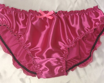 Made to Order..Plain &quot;SATIN SISSY&quot; Knickers..any size..any colour by SweetCheeks