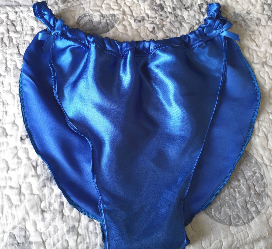 Made to Order.. SATIN Tanga Style sissy Knickers With Loose Legs.. Any ...