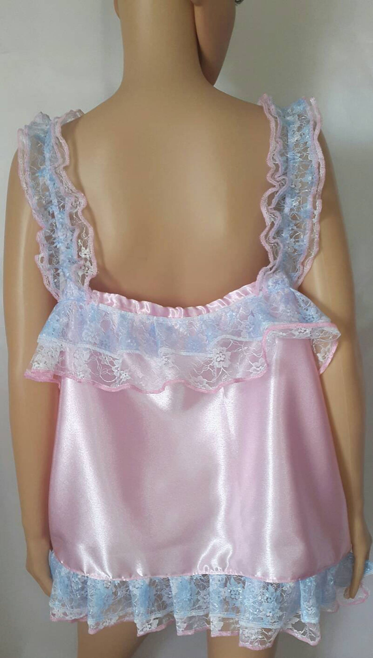 Made to Order..satin SISSY Camisole Slip With Lace Trim..any | Etsy