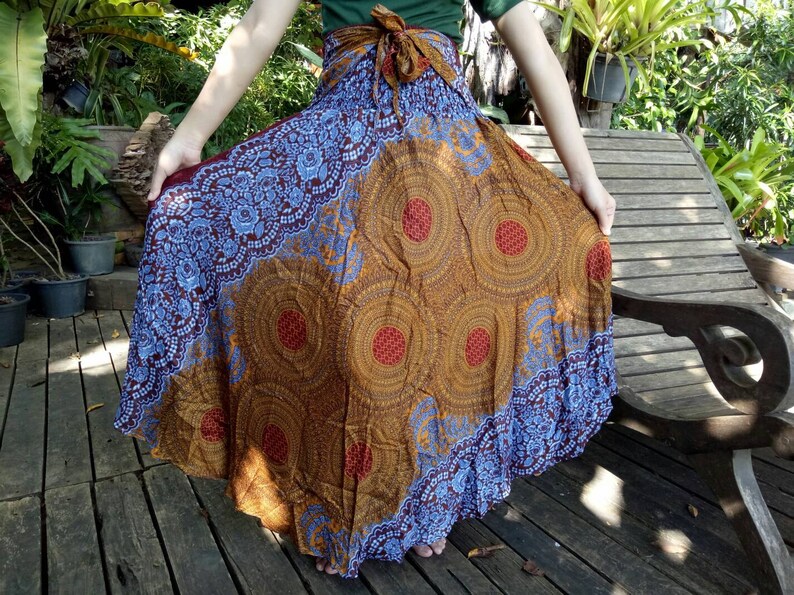 Tribal clothes Hippie skirt Rose clothes Flower skirt Haram Etsy