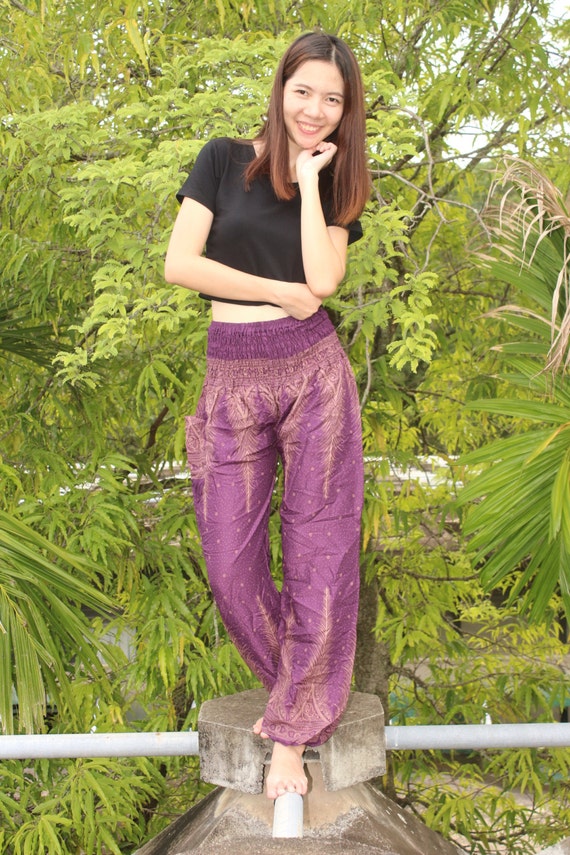 Music festival Pants Harem Pants Hippie Bohemian Pants Harem Pants Music