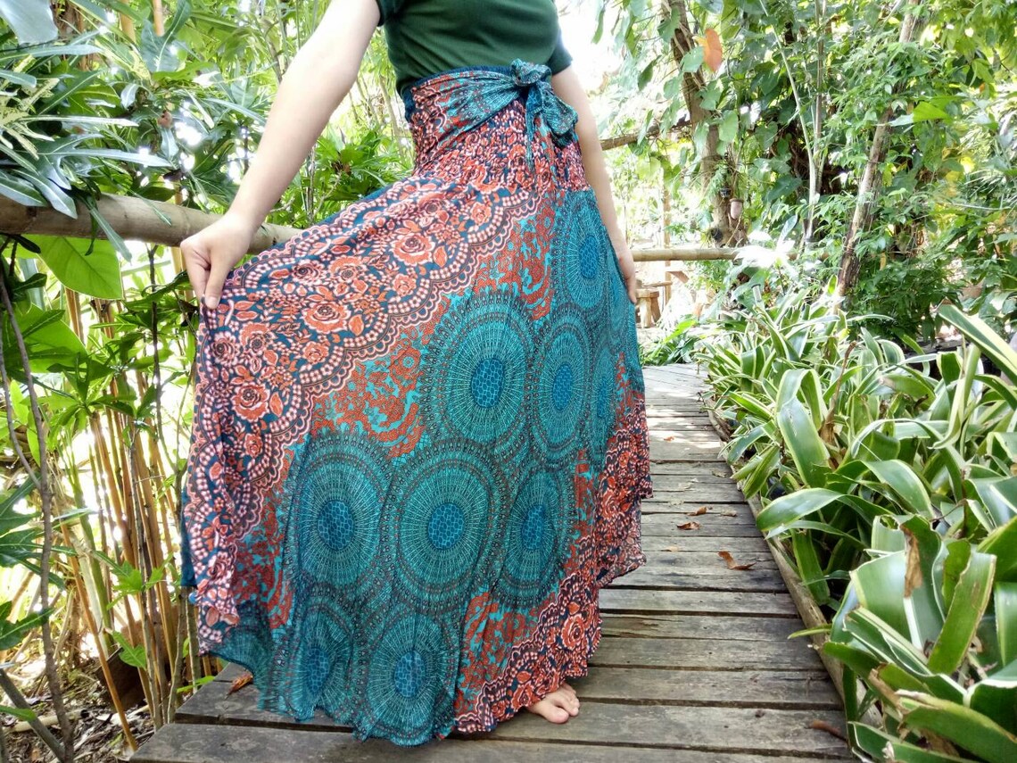 Tribal Skirt Hippie Skirt Rose Clothes Flower Skirt Haram Etsy