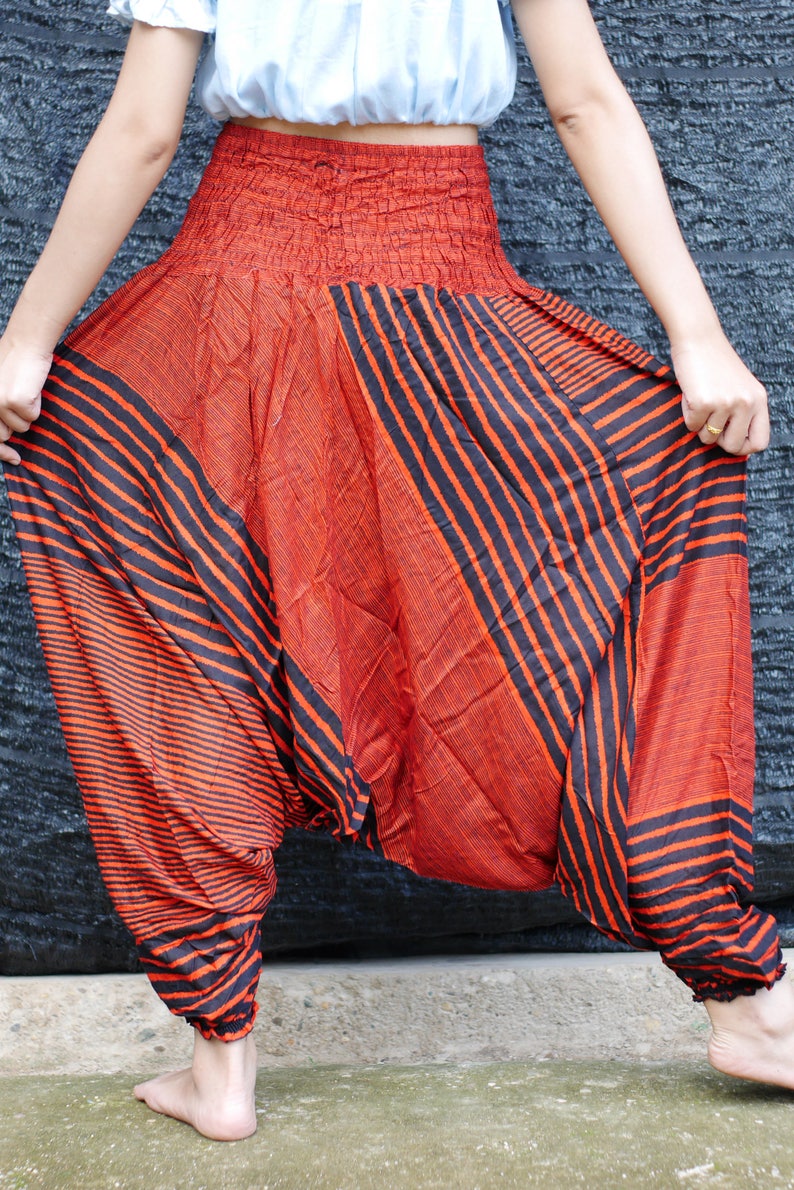 hippie cover up and harem pants