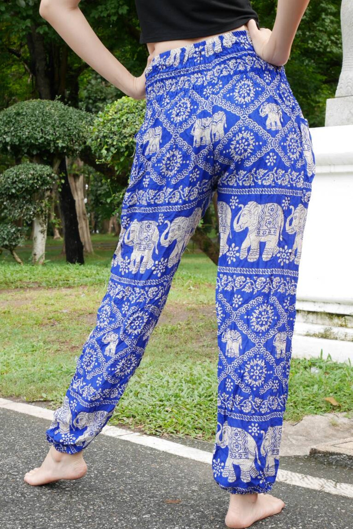 Thai Fisherman Pants Thai Elephant Pants Tribal Pants 70s Etsy