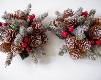 holiday candle rings