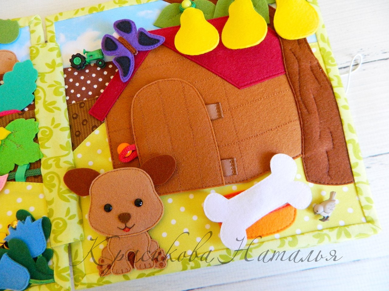 PDF Pattern Quiet Book Sewing Pattern Cover and 8 Activity Etsy Canada