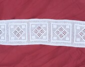 Vintage Crochet table runner home decor wedding crochet table decor Wedding gift farmhouse textiles