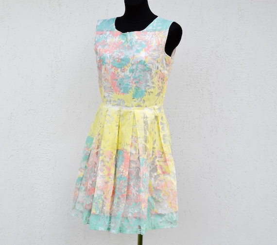 pleated pastel dress Women's Clover Pleated Maxi Dress Pastel Blue S/M/L/Customize MEAN BLVD Pastel Blue / Customize