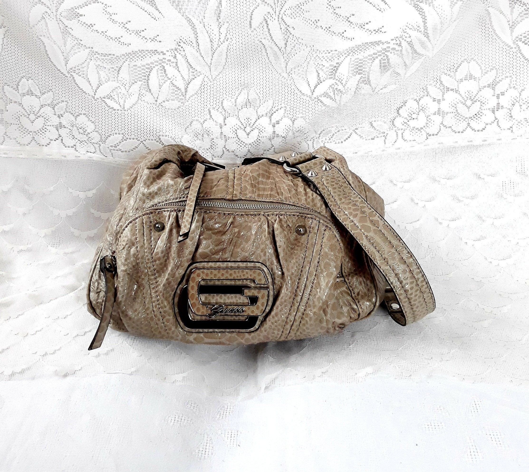 GUESS SG762422_NATURAL MULTI Waterproof Shoulder Bag -  Shoulder Bag