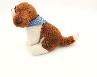 Leosco Germany 子犬用ぬいぐるみ：茶色と白の犬用ぬいぐるみ - Etsy 日本