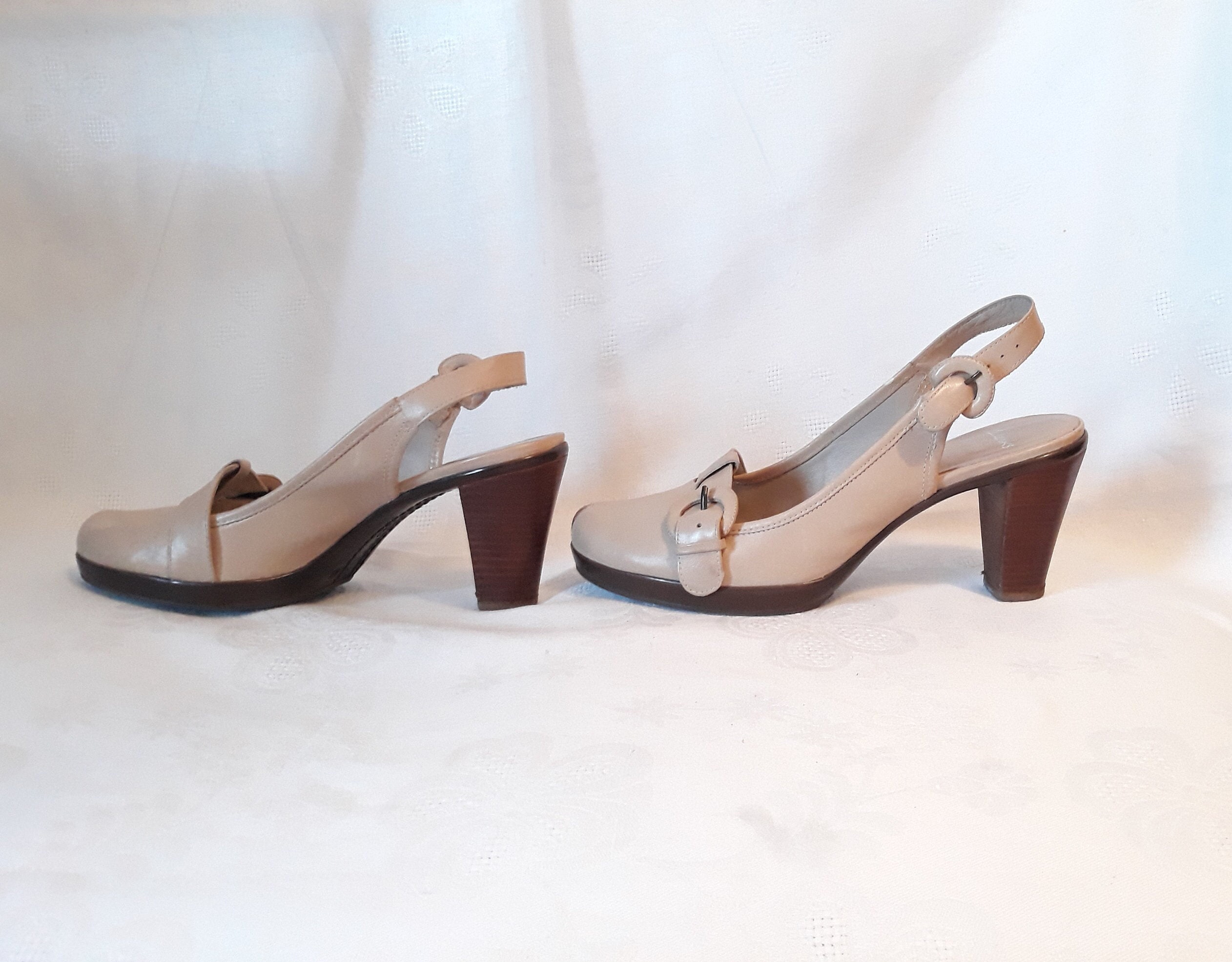 Established theory pepper Caution Vintage Beige Slingback Shoes Clarks Sandals High Heels Women - Etsy Established theory pepper Caution Vintage Beige Slingback Shoes Clarks Sandals High Heels Women - Etsy