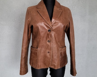 ヴィンテージ マングーン レザージャケット サイズ M/L (男性用