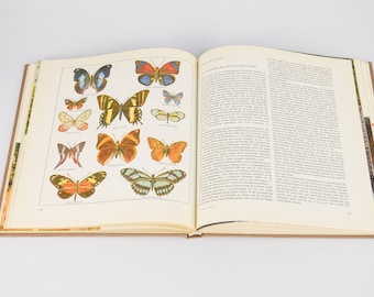Vintage German Animal Book: 1975 Urania Verlag, Colorful Illustrations