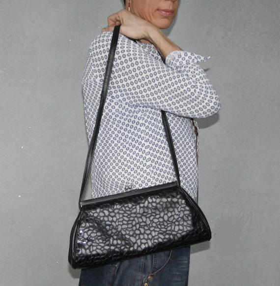 Borsa a tracolla casual, borsa a tracolla in tela retrò da uomo