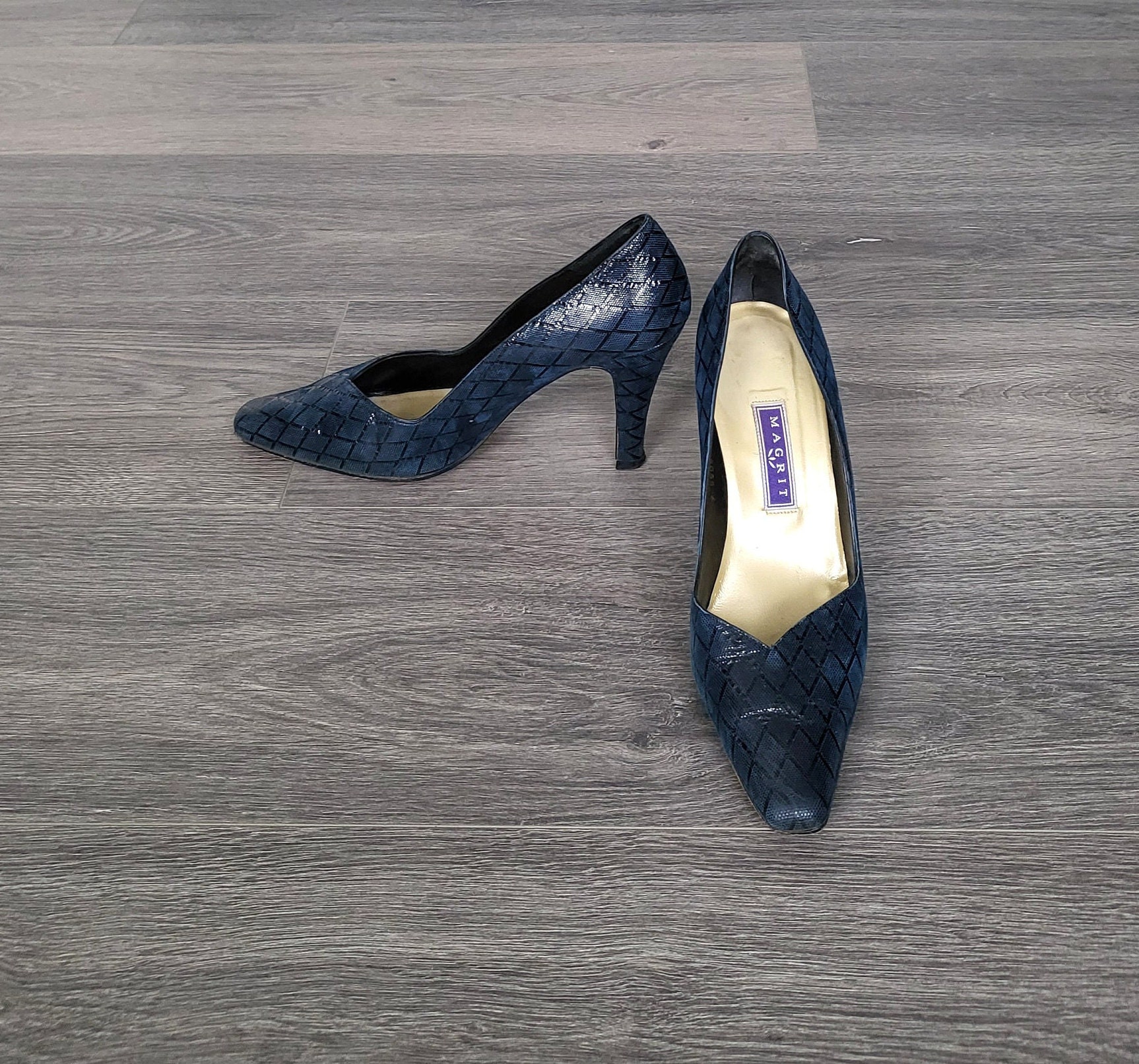 Excursión Normal precio Blue high heels - Etsy México