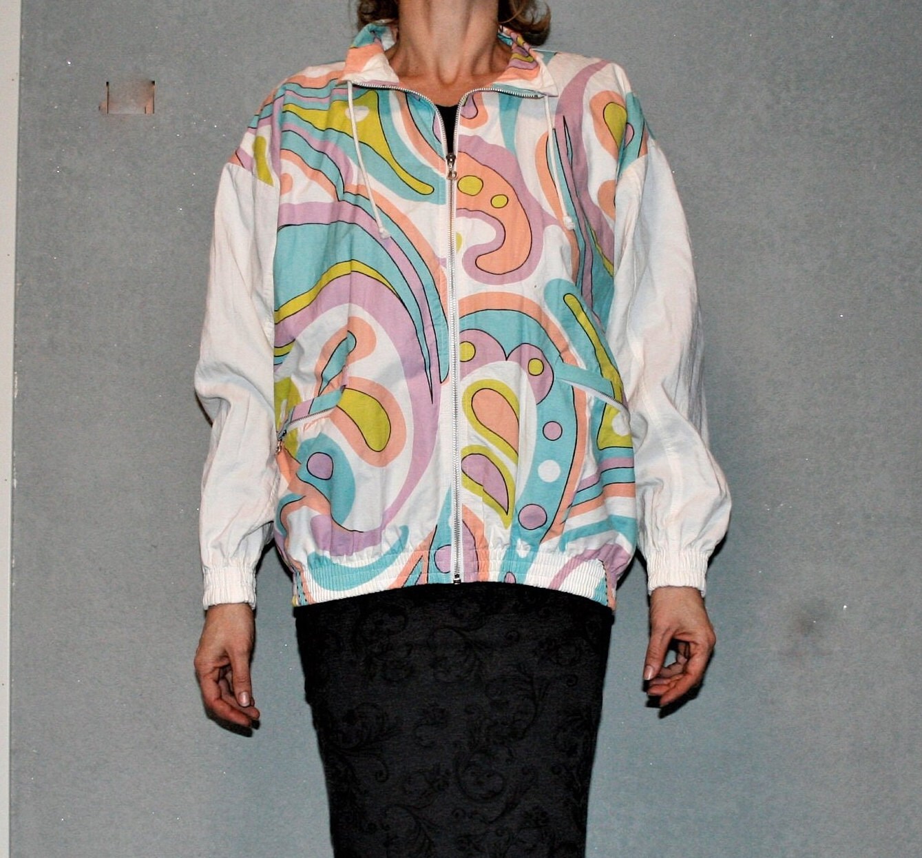 Pastel track jacket hotsell