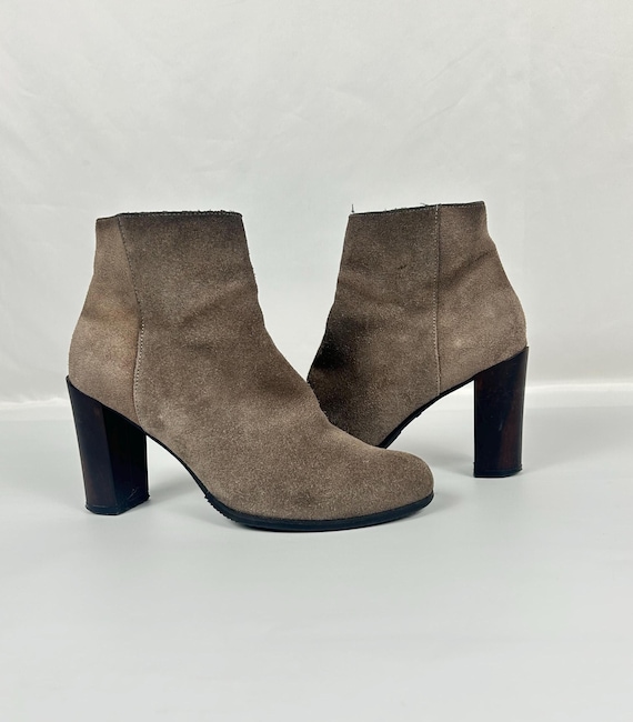 Vintage Grey Suede Boots Nine West Vintage America Womens Gray Suede Boots Size 9 | eBay main image 4