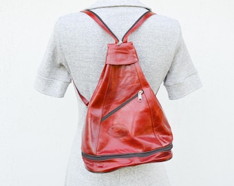 ally capellino mini hoy travel cycle backpack Hoy Travel Cycle Recycled Backpack in Lemon  Ally Capellino