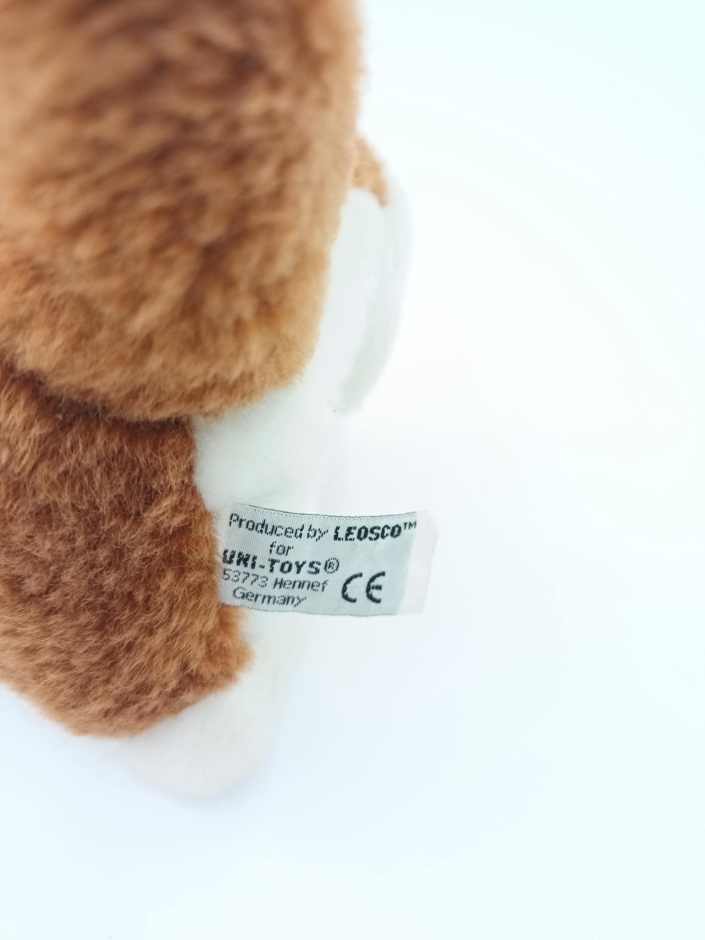 Leosco Germany 子犬用ぬいぐるみ：茶色と白の犬用ぬいぐるみ - Etsy 日本