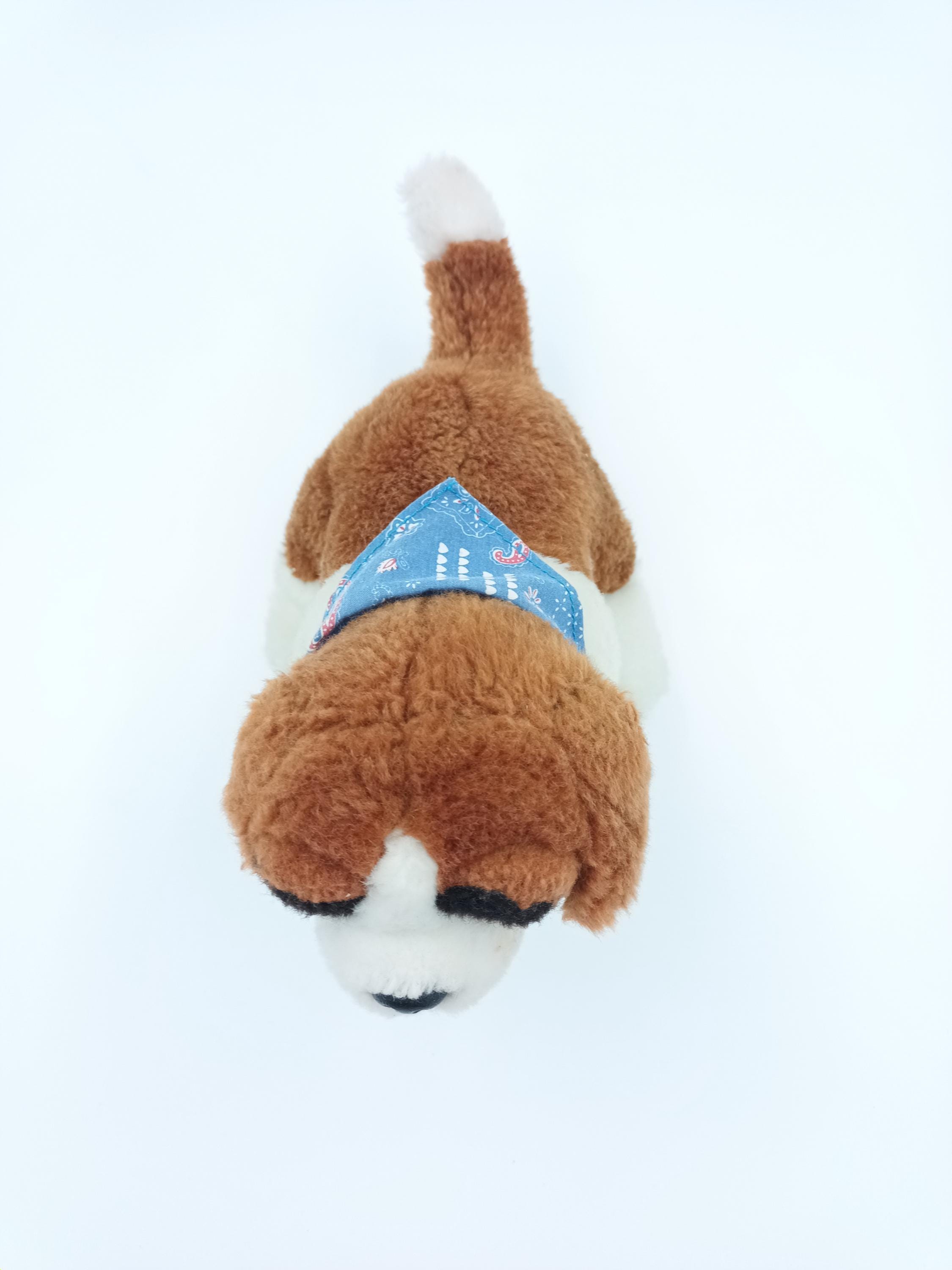 Leosco Germany 子犬用ぬいぐるみ：茶色と白の犬用ぬいぐるみ - Etsy 日本