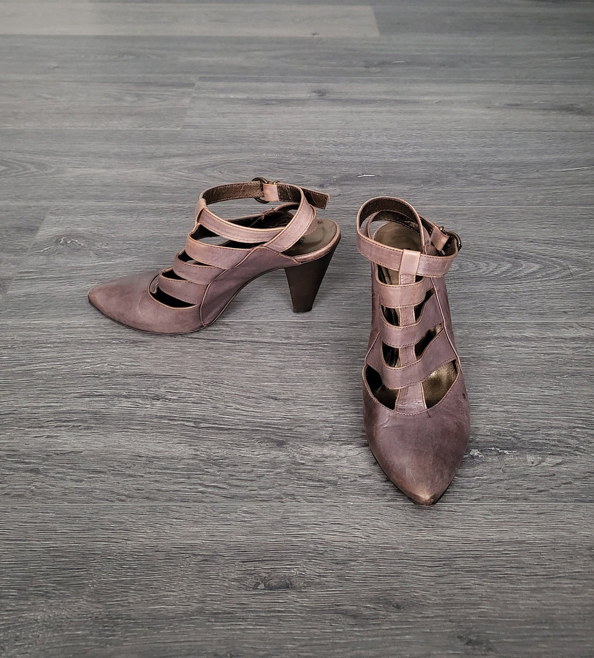 Mauve Sandals - Etsy